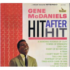 GENE MCDANIELS Hit After Hit (Liberty LST 7258) USA 1962 stereo LP